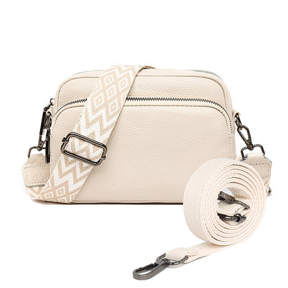 FabiLook™ Leather Crossbody Bag