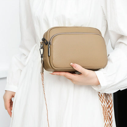 FabiLook™ Leather Crossbody Bag